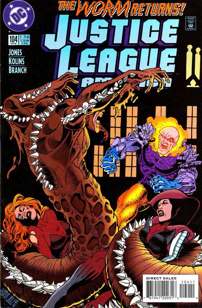 Justice League America #104 (VF-NM), Comic Book, Back Issue, buy comic books online, online comic book store canada, sell comic books, online, comic websites, comic store,  vintige comic books, comic book store guelph, comic book store, comic book store near me, Long Box Silver's Comics 