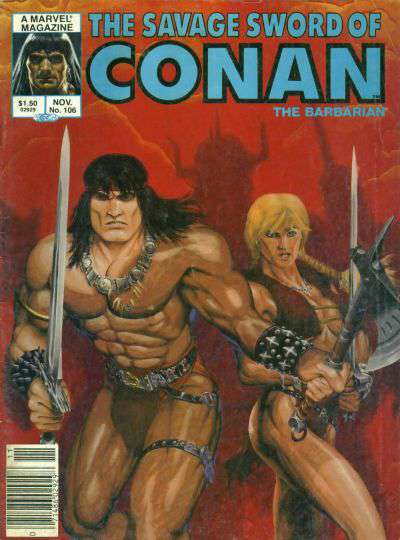 Savage Sword of Conan #106/NS (VF), Comic Book, buy comic books online, online comic book store canada, sell comic books, online, comic websites, comic store,  vintige comic books, comic book store guelph, comic book store,  Long Box Silver's Comics 