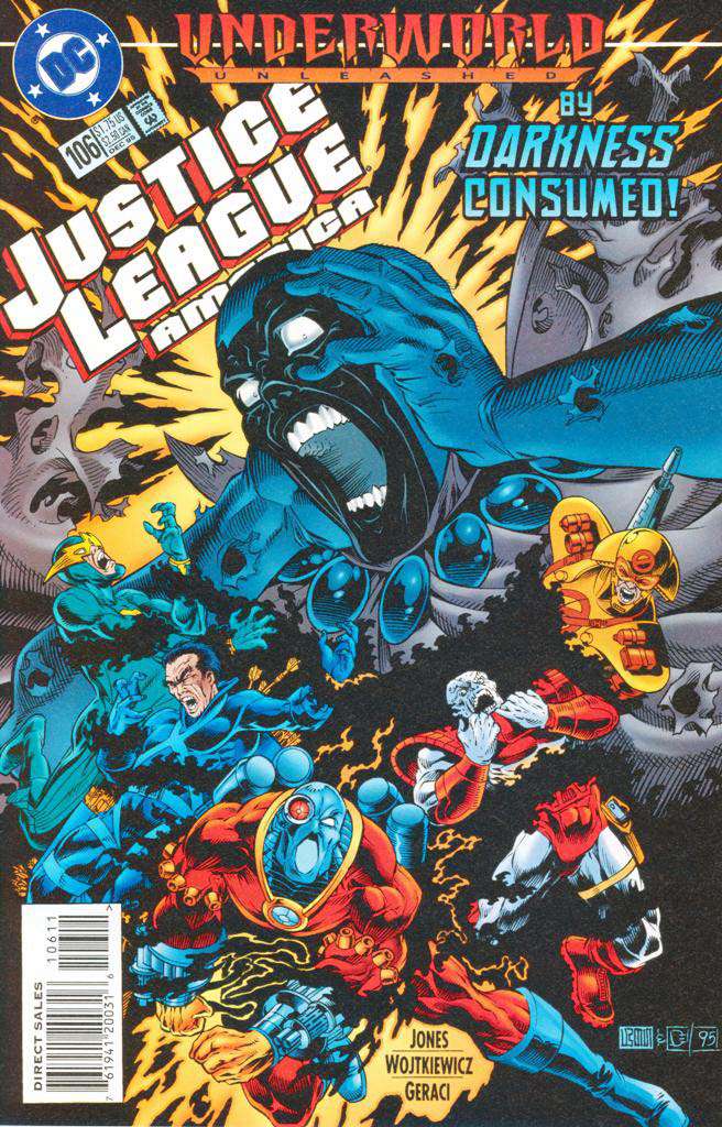 Justice League America #106 (VF-NM), Comic Book, Back Issue, buy comic books online, online comic book store canada, sell comic books, online, comic websites, comic store,  vintige comic books, comic book store guelph, comic book store, comic book store near me, Long Box Silver's Comics 