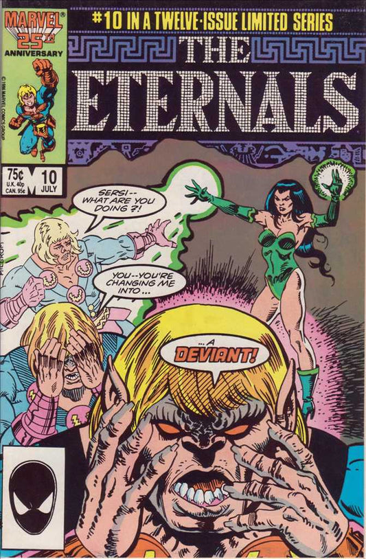 Eternals, The (Ltd. Series) #10 (VF), Comic Book, Back Issue, buy comic books online, online comic book store canada, sell comic books, online, comic websites, comic store,  vintige comic books, comic book store guelph, comic book store, comic book store near me, Long Box Silver's Comics 