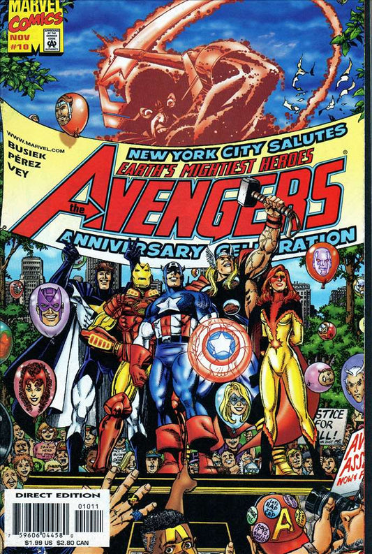 Avengers (Vol. 3) #10, Comic Book, Back Issue, buy comics online, comic book store guelph, online comic book store, local comic shop, Long Box Silver's Comics