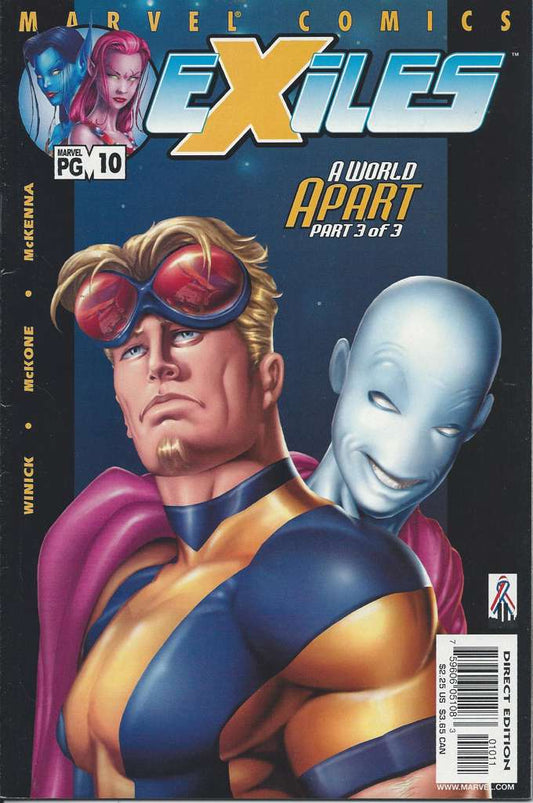 Exiles (Marvel) #10 (VF-NM), Comic Book, Back Issue, buy comic books online, online comic book store canada, sell comic books, online, comic websites, comic store,  vintige comic books, comic book store guelph, comic book store, comic book store near me, Long Box Silver's Comics 