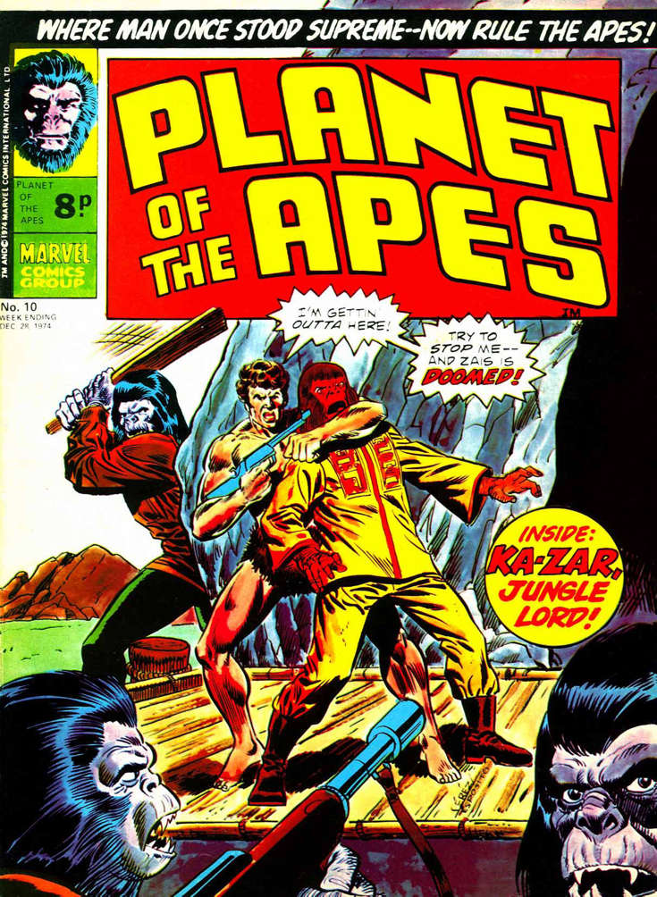 Planet of the Apes (Marvel UK) #10 (VF), Comic Book, buy comic books online, online comic book store canada, sell comic books, online, comic websites, comic store,  vintige comic books, comic book store guelph, comic book store,  Long Box Silver's Comics