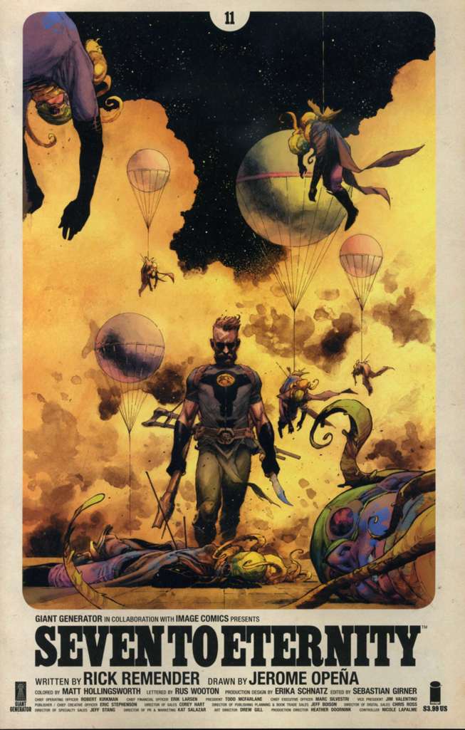 Seven to Eternity (Full Series Set) #1-17 (VF-NM)