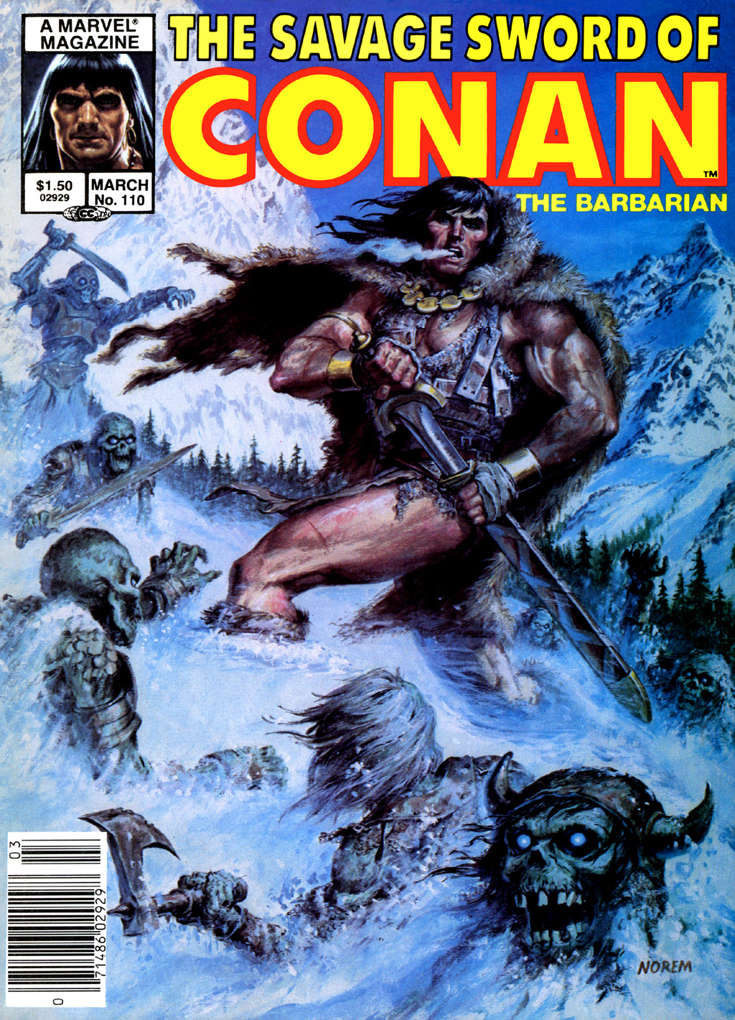 Savage Sword of Conan #110/NS (VF), Comic Book, buy comic books online, online comic book store canada, sell comic books, online, comic websites, comic store,  vintige comic books, comic book store guelph, comic book store,  Long Box Silver's Comics 