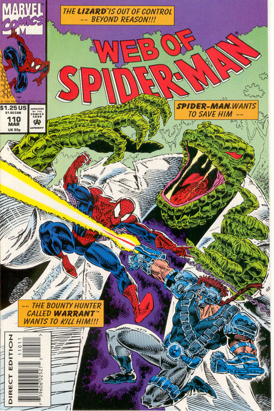Web of Spider-Man, The #110 (VF-NM), Comic Book, buy comic books online, online comic book store canada, sell comic books, online, comic websites, comic store,  vintige comic books, comic book store guelph, comic book store,  Long Box Silver's Comics 