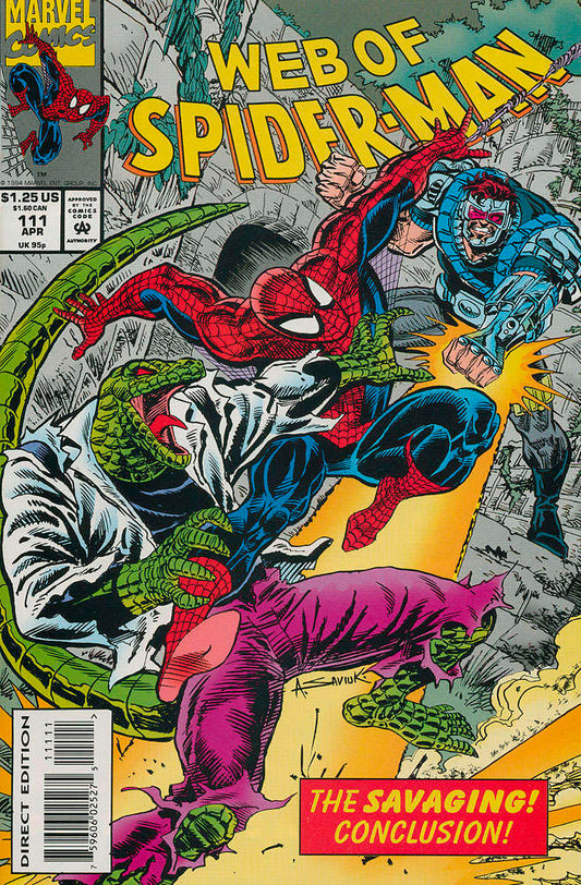 Web of Spider-Man, The #111 (VF-NM), Comic Book, buy comic books online, online comic book store canada, sell comic books, online, comic websites, comic store,  vintige comic books, comic book store guelph, comic book store,  Long Box Silver's Comics 