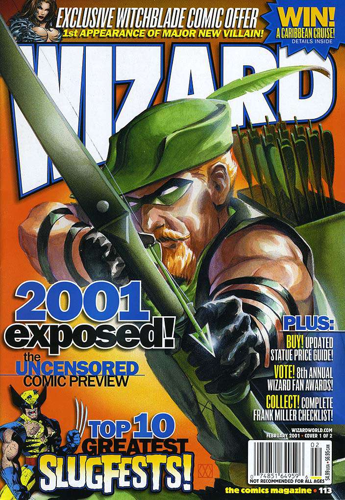Wizard: The Comics Magazine #113/A (VF), Comic Book, buy comic books online, online comic book store canada, sell comic books, online, comic websites, comic store,  vintige comic books, comic book store guelph, comic book store,  Long Box Silver's Comics 