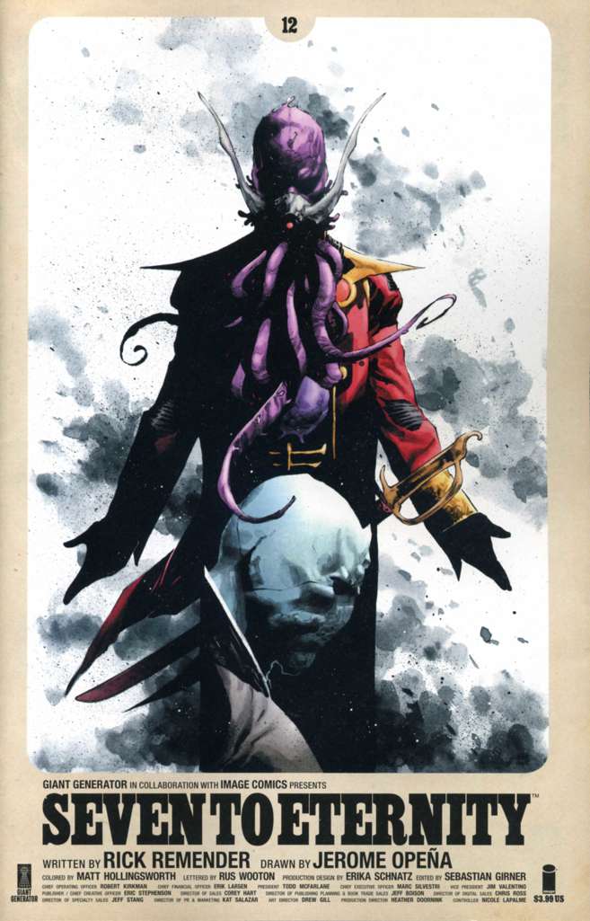 Seven to Eternity (Full Series Set) #1-17 (VF-NM)