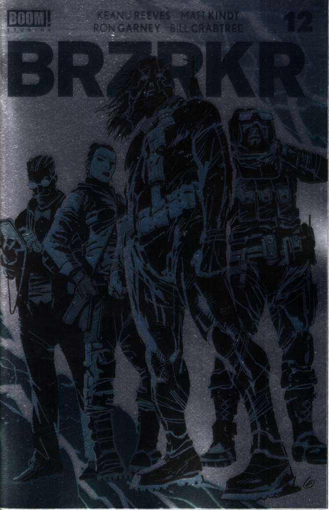 BRZRKR (Full Series Set All Foil Covers) #1-12 Very Fine to Near Mint