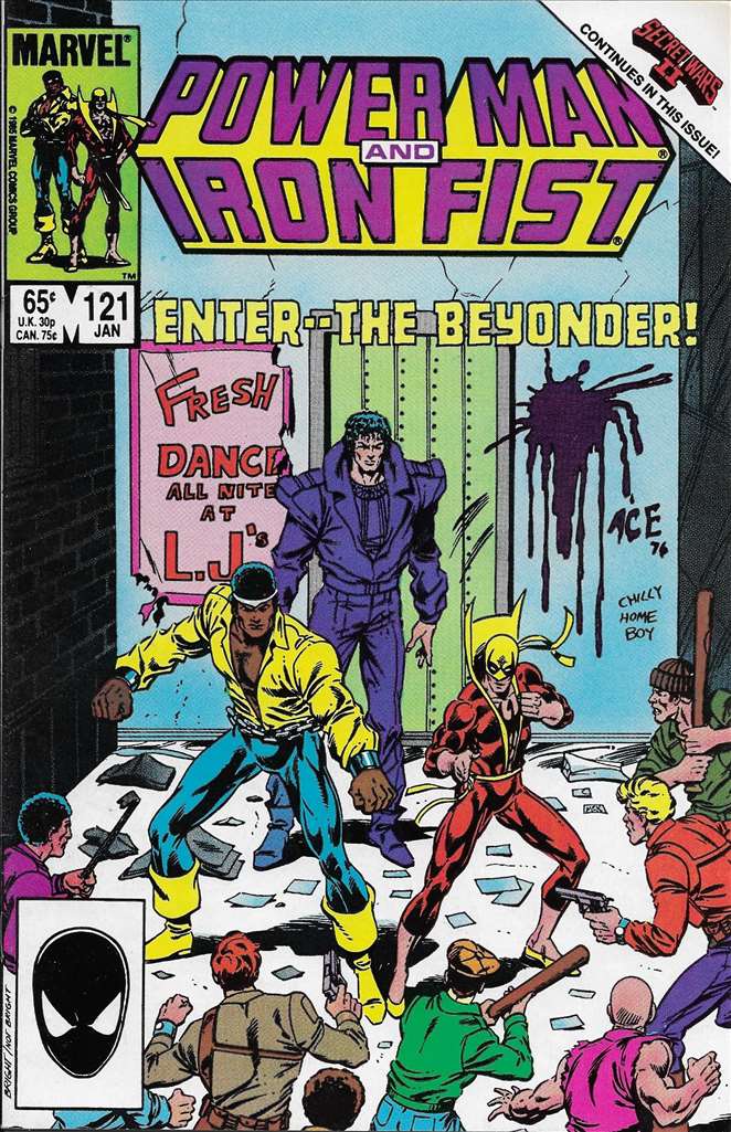 Power Man & Iron Fist #121, Comic Book, Back Issue, buy comics online, comic book store guelph, online comic book store, local comic shop, Long Box Silver's Comics