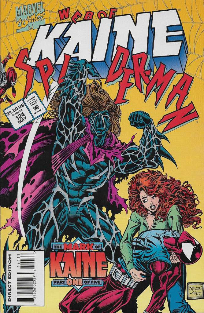 Web of Spider-Man, The #124 (VF-NM), Comic Book, Back Issue, buy comic books online, online comic book store canada, sell comic books, online, comic websites, comic store,  vintige comic books, comic book store guelph, comic book store, comic book store near me, Long Box Silver's Comics 