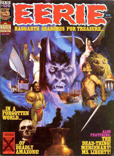 Eerie (Warren) #129 (F), Comic Book, buy comic books online, online comic book store canada, sell comic books, online, comic websites, comic store,  vintige comic books, comic book store guelph, comic book store,  Long Box Silver's Comics 