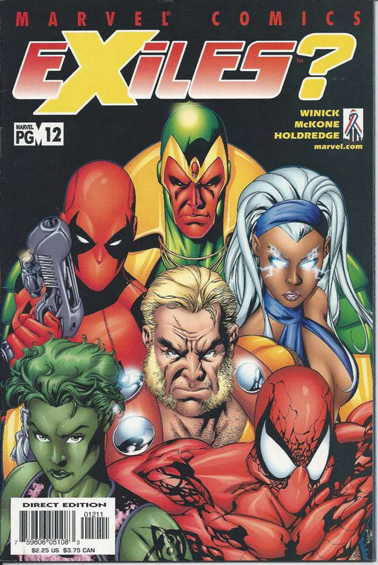 Exiles (Marvel) #12 (VF-NM), Comic Book, Back Issue, buy comic books online, online comic book store canada, sell comic books, online, comic websites, comic store,  vintige comic books, comic book store guelph, comic book store, comic book store near me, Long Box Silver's Comics 