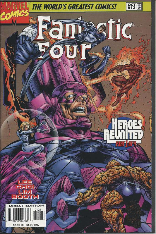 Fantastic Four (Vol. 2) #12 (VF-NM), Comic Book, buy comic books online, online comic book store canada, sell comic books, online, comic websites, comic store,  vintige comic books, comic book store guelph, comic book store,  Long Box Silver's Comics 