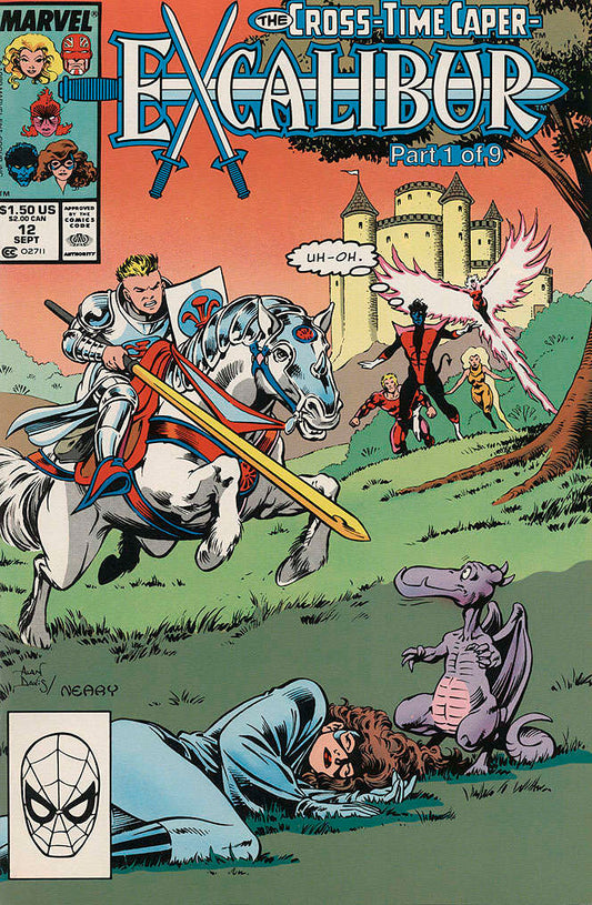 Excalibur #12 (VF-NM), Comic Book, Back Issue, buy comic books online, online comic book store canada, sell comic books, online, comic websites, comic store,  vintige comic books, comic book store guelph, comic book store, comic book store near me, Long Box Silver's Comics 