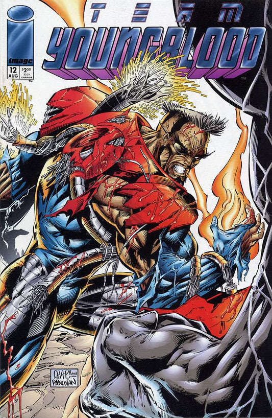 Team Youngblood #12 Very Fine to Near Mint, Comic Book, Back Issue, buy comic books online, online comic book store canada, sell comic books, online, comic websites, comic store,  vintige comic books, comic book store guelph, comic book store, comic book store near me, Long Box Silver's Comics 