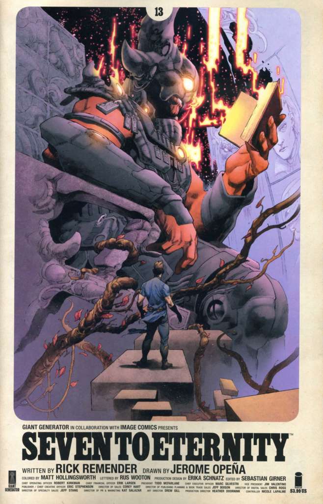 Seven to Eternity (Full Series Set) #1-17 (VF-NM)