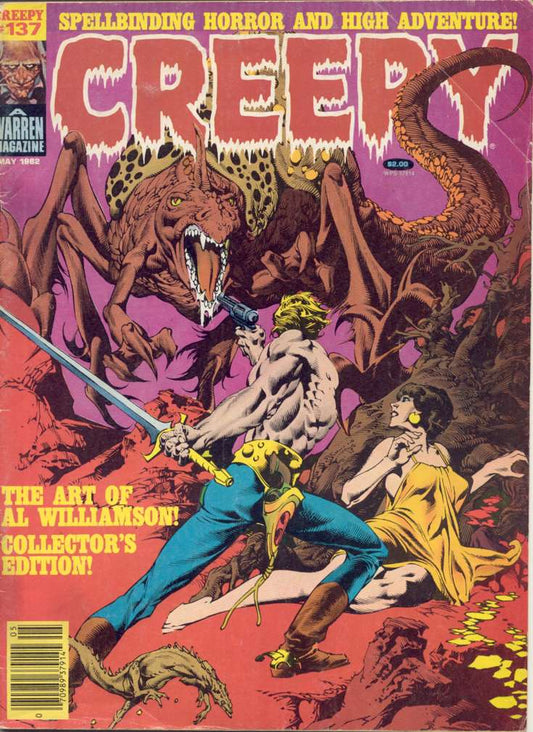 Creepy (Magazine) #137 (VF), Comic Book, buy comic books online, online comic book store canada, sell comic books, online, comic websites, comic store,  vintige comic books, comic book store guelph, comic book store,  Long Box Silver's Comics 