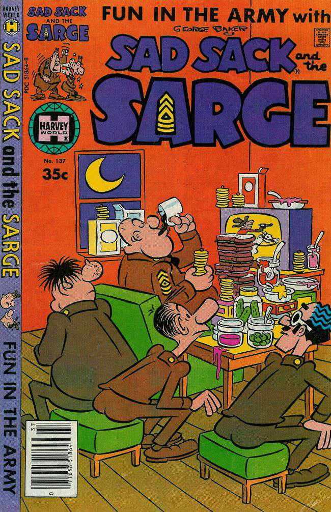 Sad Sack & The Sarge #137 (VF), Comic Book, buy comic books online, online comic book store canada, sell comic books, online, comic websites, comic store,  vintige comic books, comic book store guelph, comic book store,  Long Box Silver's Comics