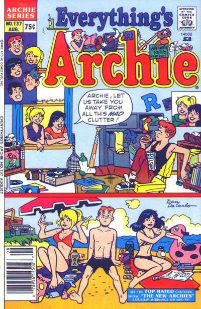 Everything’s Archie #137 (VF), Comic Book, buy comic books online, online comic book store canada, sell comic books, online, comic websites, comic store,  vintige comic books, comic book store guelph, comic book store,  Long Box Silver's Comics 