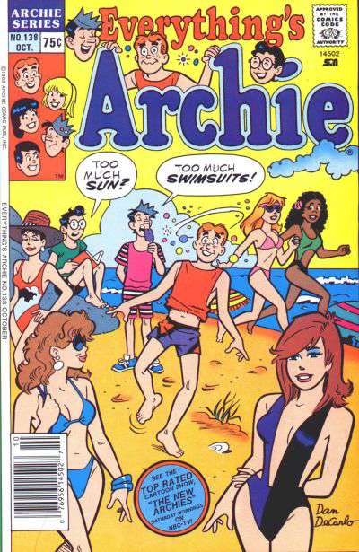 Everything’s Archie #138 (F), Comic Book, buy comic books online, online comic book store canada, sell comic books, online, comic websites, comic store,  vintige comic books, comic book store guelph, comic book store,  Long Box Silver's Comics 