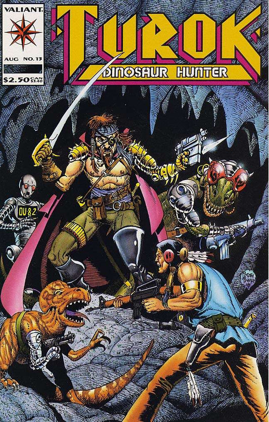 Turok, Dinosaur Hunter #13, Comic Book, Back Issue, buy comic books online, order comics online, marvel comics, sell comic books, online, comic websites, comic store,  vintige comic books, comic book store guelph, comic book store, comic book store near me, Long Box Silver's Comic Book Store