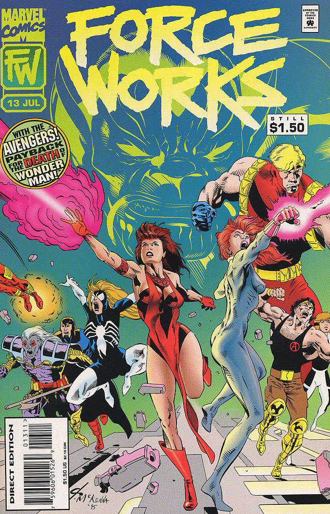 Force Works #13 (VF-NM), Comic Book, buy comic books online, online comic book store canada, sell comic books, online, comic websites, comic store,  vintige comic books, comic book store guelph, comic book store,  Long Box Silver's Comics 