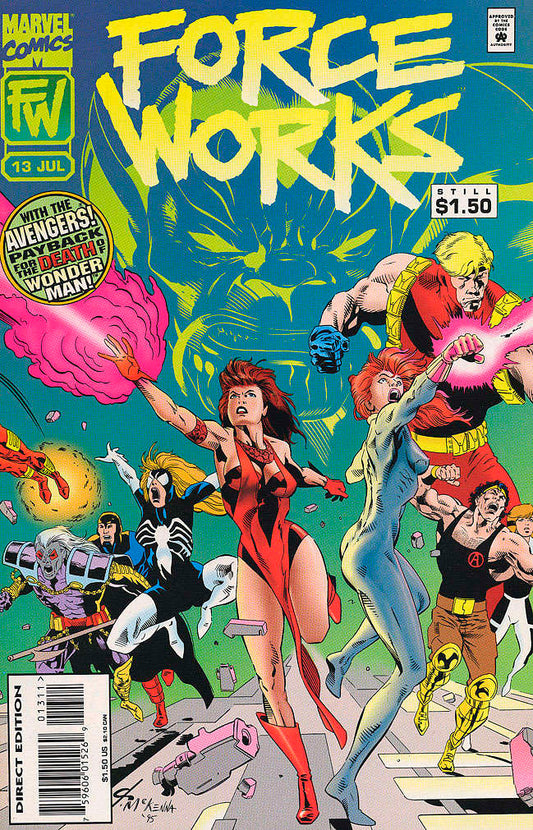 Force Works #13 (VF-NM), Comic Book, buy comic books online, online comic book store canada, sell comic books, online, comic websites, comic store,  vintige comic books, comic book store guelph, comic book store,  Long Box Silver's Comics 
