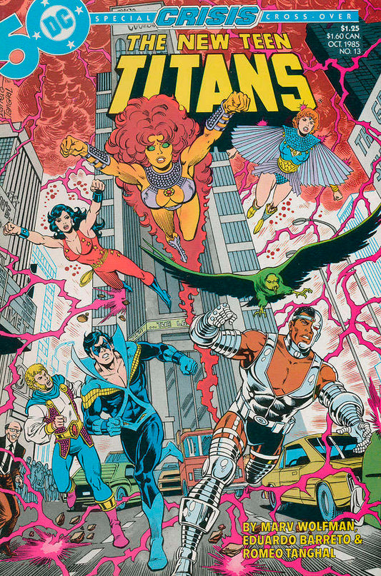 New Teen Titans, The (2nd Series) #13 (VF-NM), Comic Book, Back Issue, buy comic books online, online comic book store canada, sell comic books, online, comic websites, comic store,  vintige comic books, comic book store guelph, comic book store, comic book store near me, Long Box Silver's Comics 