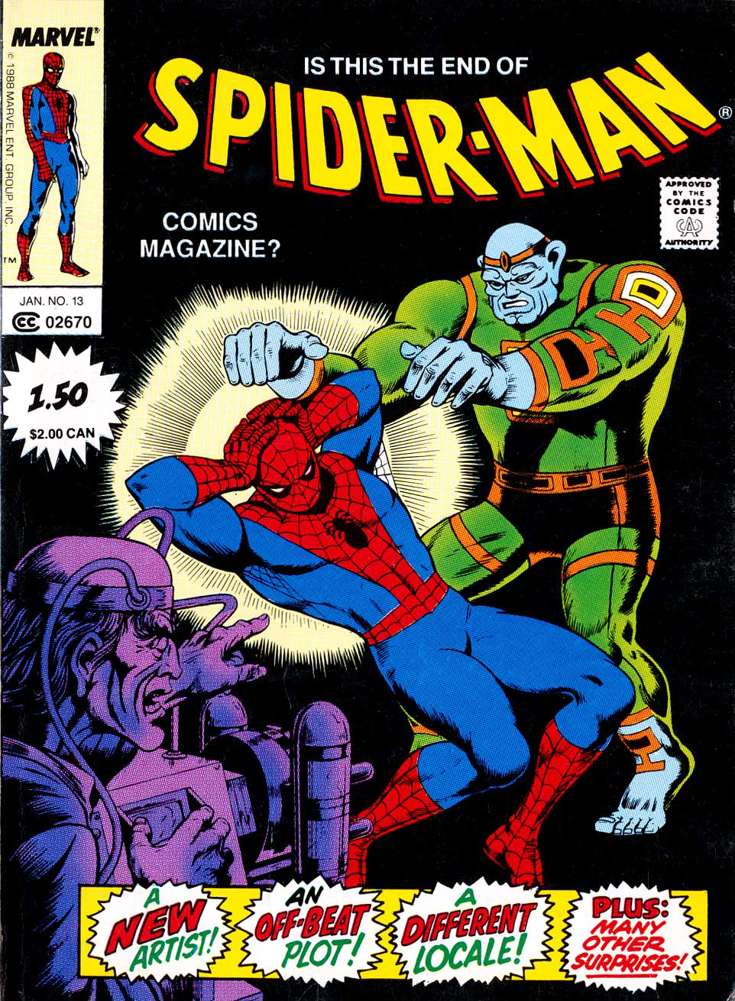 Spider-Man Comics Magazine #13 (VF), Comic Book, buy comic books online, online comic book store canada, sell comic books, online, comic websites, comic store,  vintige comic books, comic book store guelph, comic book store,  Long Box Silver's Comics