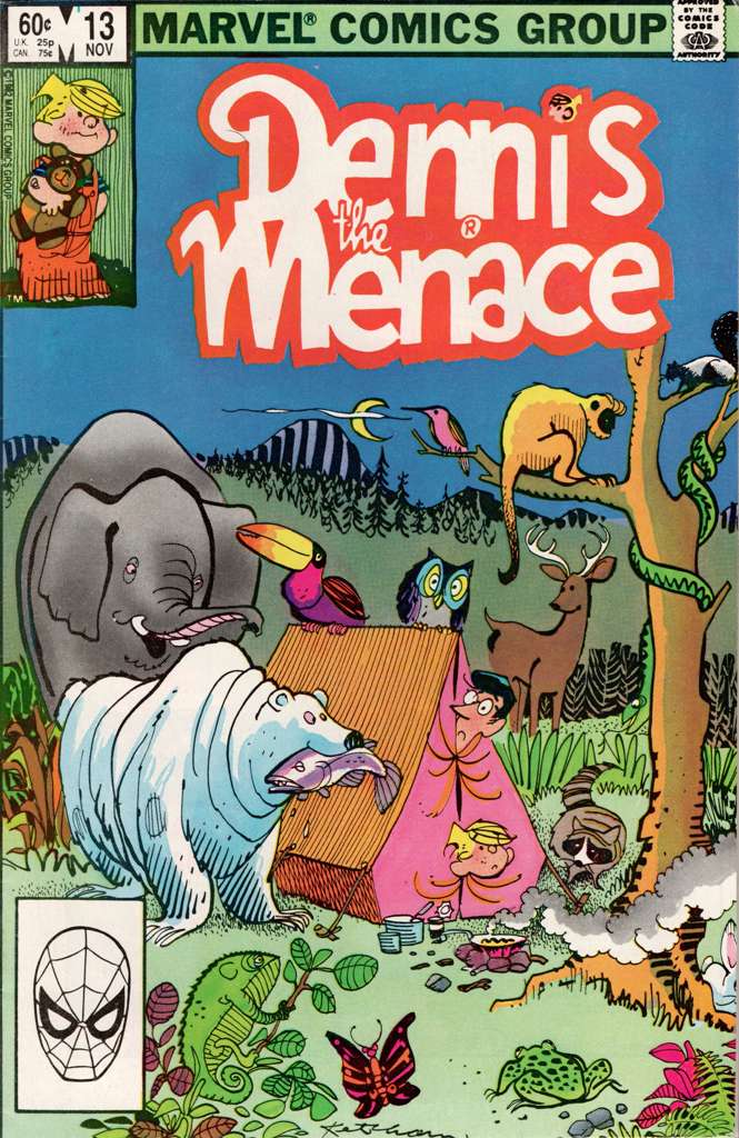 Dennis the Menace (Marvel) #13 (F), Comic Book, buy comic books online, online comic book store canada, sell comic books, online, comic websites, comic store,  vintige comic books, comic book store guelph, comic book store,  Long Box Silver's Comics 
