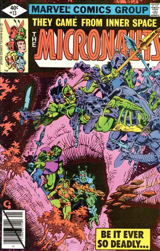 Micronauts (Vol. 1) #13, Comic Book, Back Issue, buy comics online, comic book store guelph, online comic book store, local comic shop, Long Box Silver's Comics