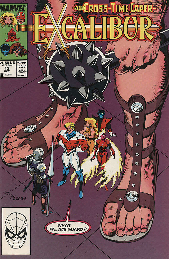 Excalibur #13 (VF-NM), Comic Book, Back Issue, buy comic books online, online comic book store canada, sell comic books, online, comic websites, comic store,  vintige comic books, comic book store guelph, comic book store, comic book store near me, Long Box Silver's Comics 