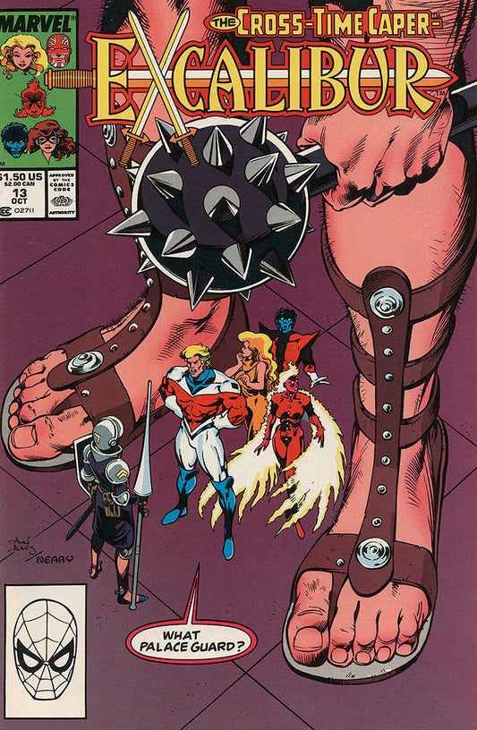 Excalibur #13 (VF-NM), Comic Book, Back Issue, buy comic books online, online comic book store canada, sell comic books, online, comic websites, comic store,  vintige comic books, comic book store guelph, comic book store, comic book store near me, Long Box Silver's Comics 