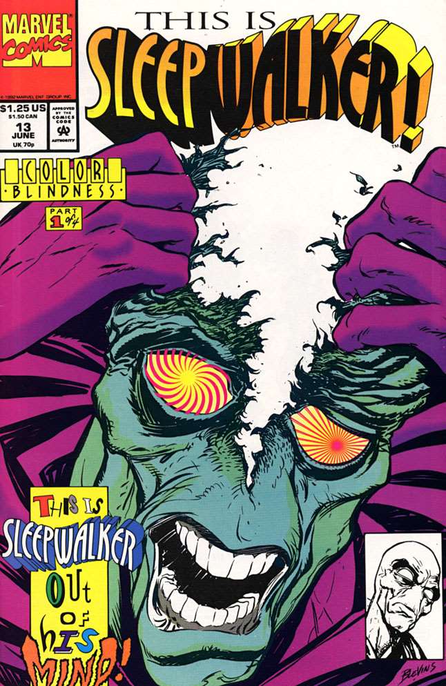 Sleepwalker #13, Comic Book, Back Issue, buy comic books online, order comics online, marvel comics, sell comic books, online, comic websites, comic store,  vintige comic books, comic book store guelph, comic book store, comic book store near me, Long Box Silver's Comic Book Store