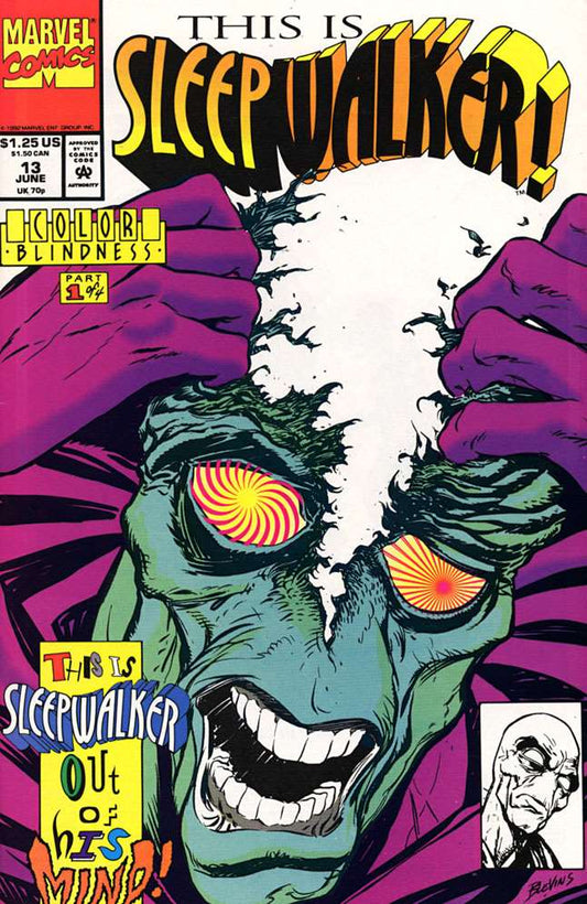 Sleepwalker #13, Comic Book, Back Issue, buy comic books online, order comics online, marvel comics, sell comic books, online, comic websites, comic store,  vintige comic books, comic book store guelph, comic book store, comic book store near me, Long Box Silver's Comic Book Store