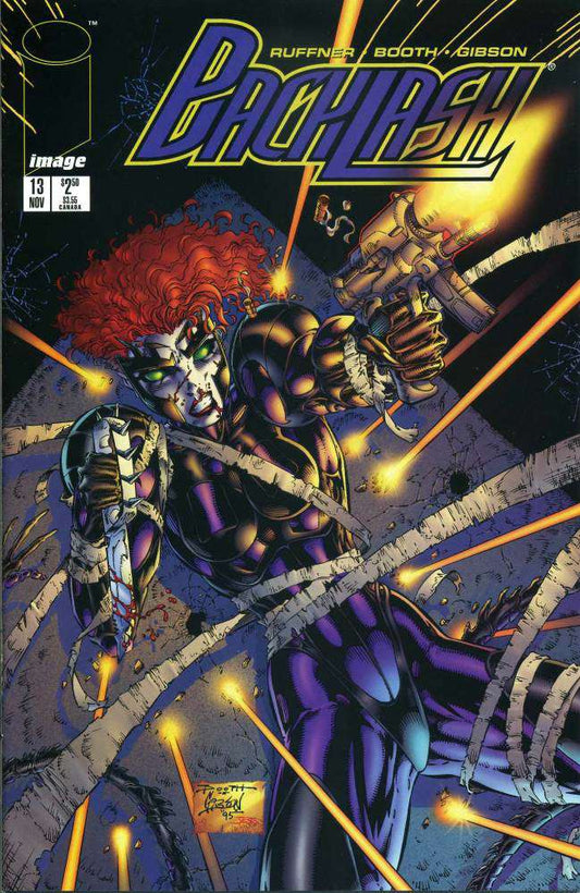 Backlash #13 (VF-NM), Comic Book, Back Issue, buy comic books online, online comic book store canada, sell comic books, online, comic websites, comic store,  vintige comic books, comic book store guelph, comic book store, comic book store near me, Long Box Silver's Comics 