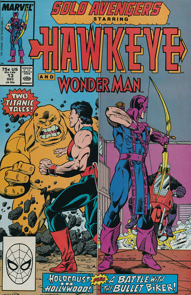 Solo Avengers #13 (F), Comic Book, Back Issue, buy comic books online, order comics online, marvel comics, sell comic books, online, comic websites, comic store,  vintige comic books, comic book store guelph, comic book store, comic book store near me, Long Box Silver's Comic Book Store