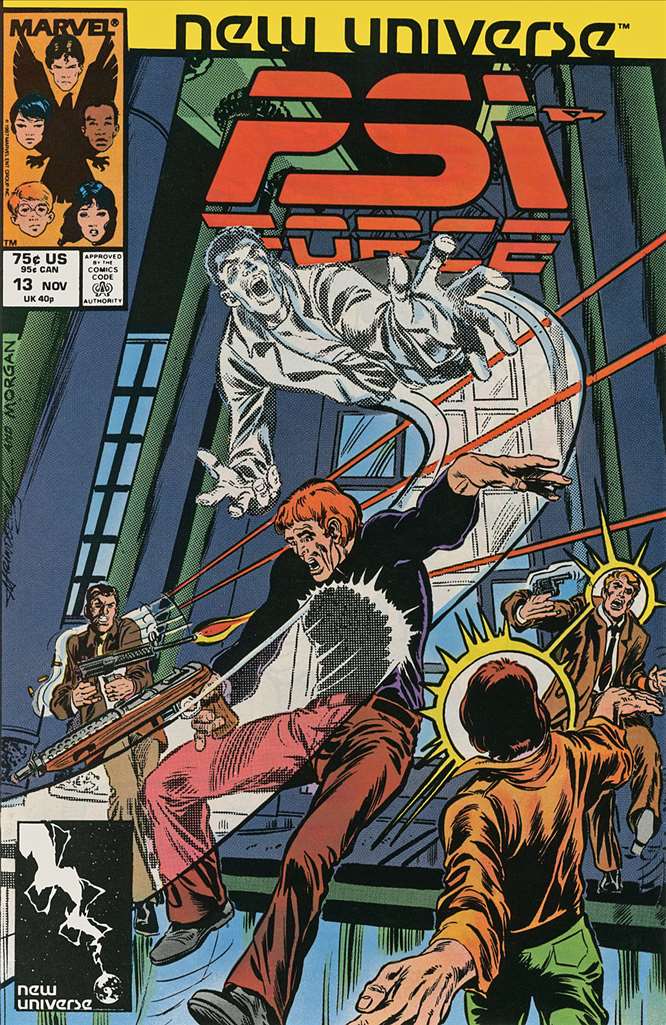 Psi-Force #13, Comic Book, Back Issue, buy comic books online, order comics online, marvel comics, sell comic books, online, comic websites, comic store,  vintige comic books, comic book store guelph, comic book store, comic book store near me, Long Box Silver's Comic Book Store