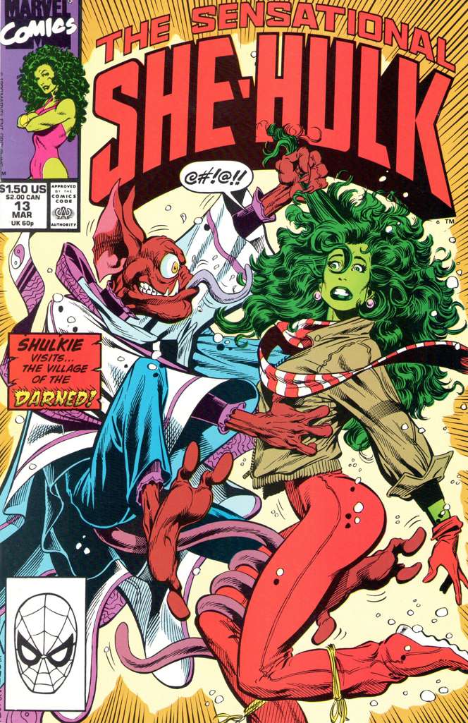 Sensational She-Hulk, The #13 (VF-NM), Comic Book, buy comic books online, online comic book store canada, sell comic books, online, comic websites, comic store,  vintige comic books, comic book store guelph, comic book store,  Long Box Silver's Comics 