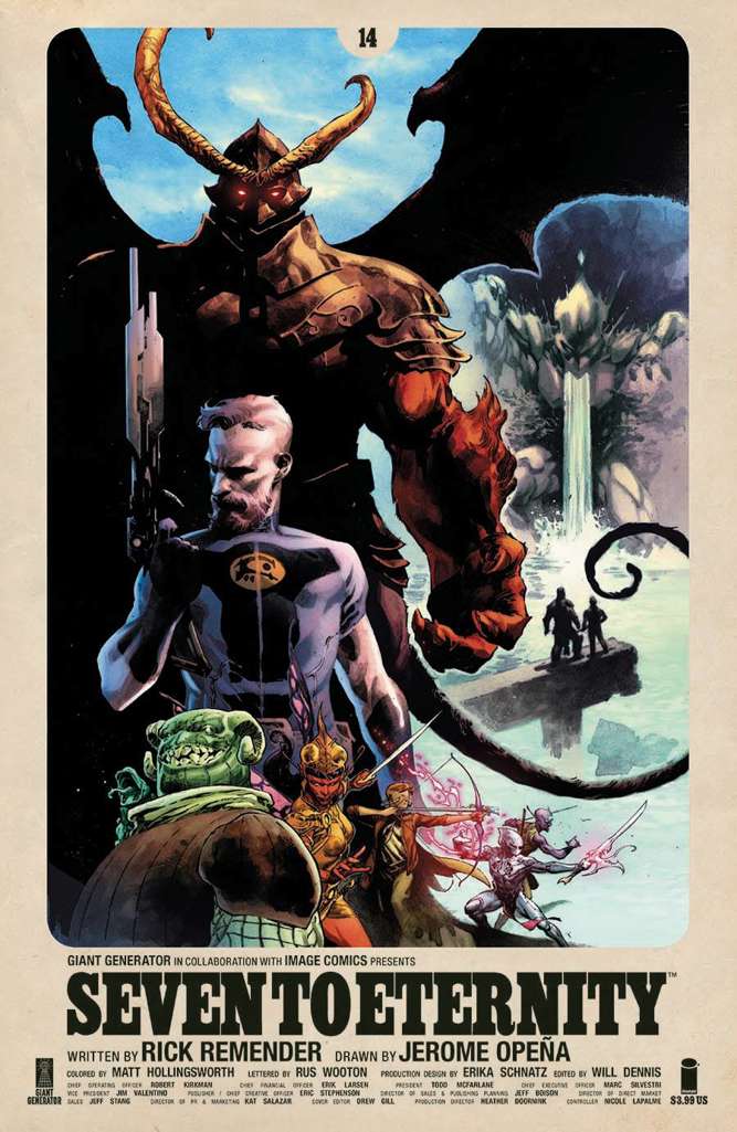 Seven to Eternity (Full Series Set) #1-17 (VF-NM)