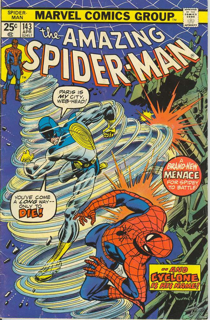 Amazing Spider-Man, The #143 (VG), Comic Book, buy comic books online, online comic book store canada, sell comic books, online, comic websites, comic store,  vintige comic books, comic book store guelph, comic book store,  Long Box Silver's Comics 