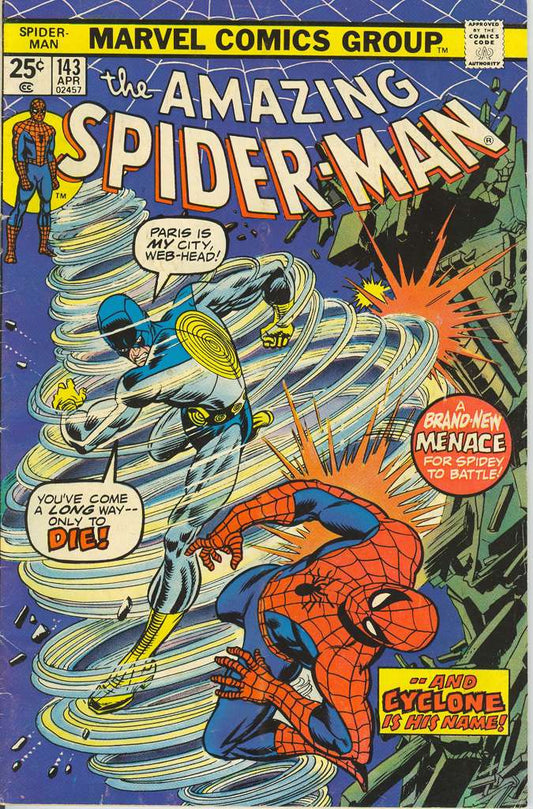Amazing Spider-Man, The #143 (VG), Comic Book, buy comic books online, online comic book store canada, sell comic books, online, comic websites, comic store,  vintige comic books, comic book store guelph, comic book store,  Long Box Silver's Comics 