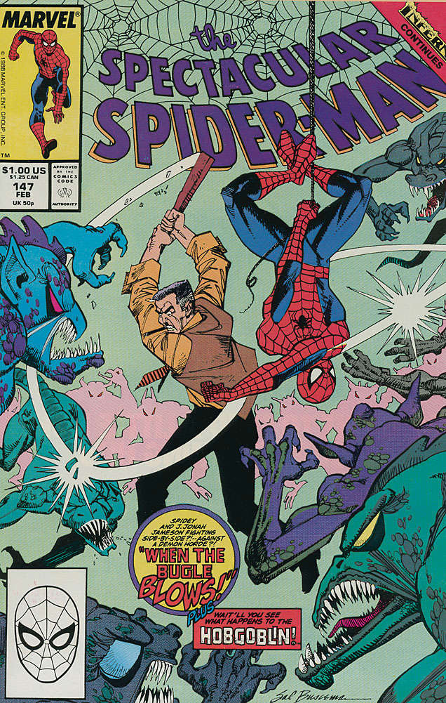 Spectacular Spider-Man, The #147 (VF-NM), Comic Book, buy comic books online, online comic book store canada, sell comic books, online, comic websites, comic store,  vintige comic books, comic book store guelph, comic book store,  Long Box Silver's Comics 