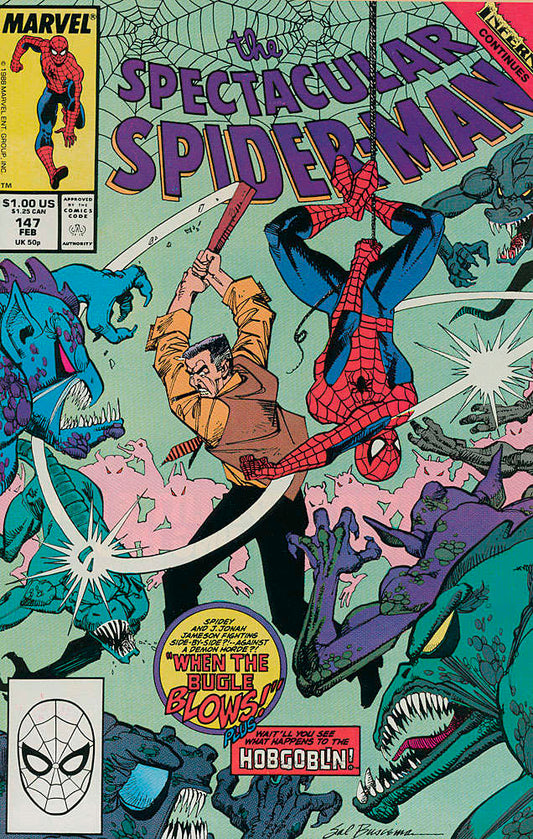 Spectacular Spider-Man, The #147 (VF-NM), Comic Book, buy comic books online, online comic book store canada, sell comic books, online, comic websites, comic store,  vintige comic books, comic book store guelph, comic book store,  Long Box Silver's Comics 