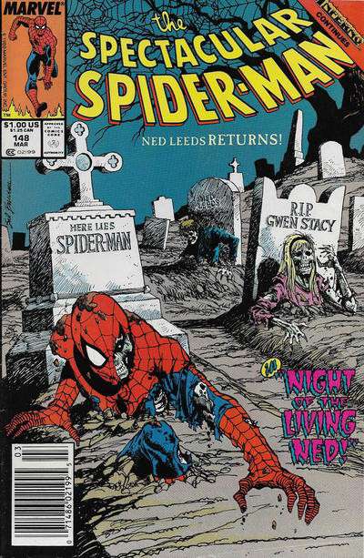 Spectacular Spider-Man, The #148/NS (VF-NM), Comic Book, buy comic books online, online comic book store canada, sell comic books, online, comic websites, comic store,  vintige comic books, comic book store guelph, comic book store,  Long Box Silver's Comics 