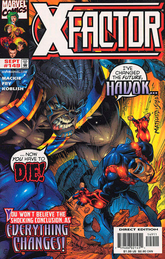 X-Factor #149 (VF), Comic Book, Back Issue, buy comic books online, online comic book store canada, sell comic books, online, comic websites, comic store,  vintige comic books, comic book store guelph, comic book store, comic book store near me, Long Box Silver's Comics 