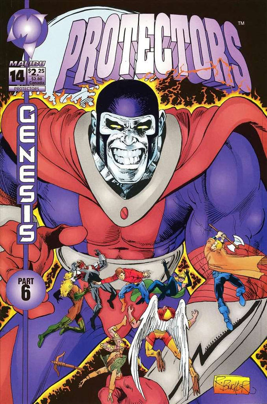 Protectors, The (Malibu) #14, Comic Book, Back Issue, buy comic books online, order comics online, marvel comics, sell comic books, online, comic websites, comic store,  vintige comic books, comic book store guelph, comic book store, comic book store near me, Long Box Silver's Comic Book Store