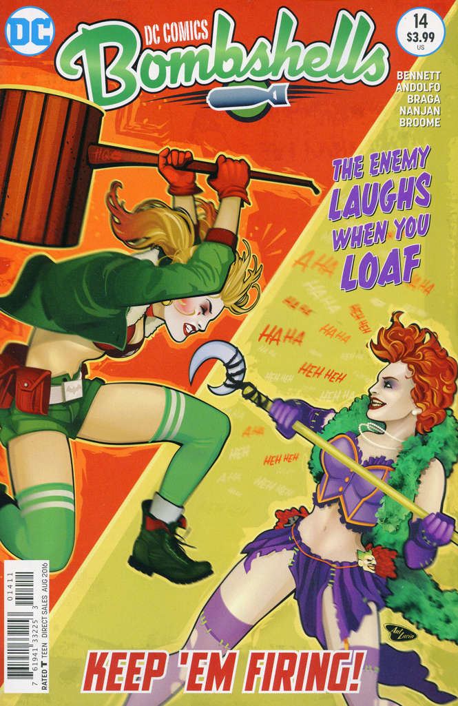 DC Comics: Bombshells #14 (VF-NM), Comic Book, buy comic books online, online comic book store canada, sell comic books, online, comic websites, comic store,  vintige comic books, comic book store guelph, comic book store,  Long Box Silver's Comics 